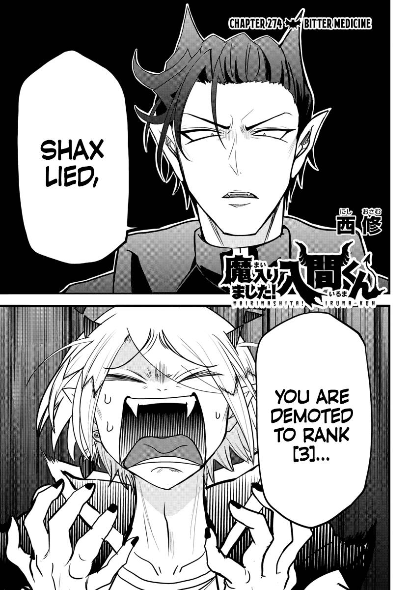 Welcome to Demon School! Iruma-kun, Chapter 274 image 01